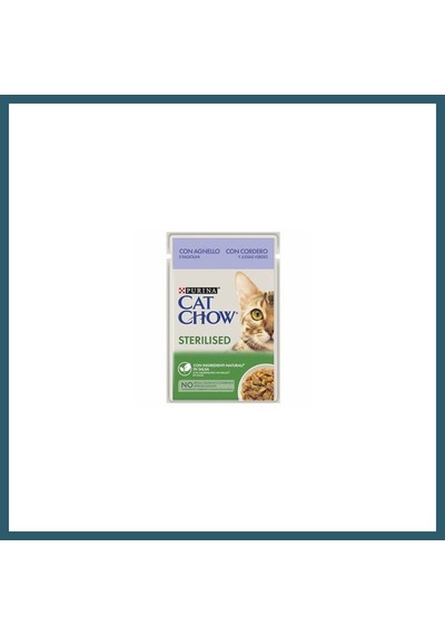 Cat Chow Sterilised Pouch Kuzulu Kısırlaştırılmış Kedi Konservesi 85 Gr Ob