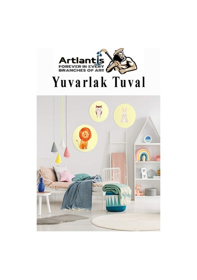 Kare Yuvarlak Ve Altıgen Tuval 30 Cm 1 Paket 30x30 Cm Arkadan Zımbalı Astarlı Resim Tuvali Akrilik Yağlı Boya Altıgen