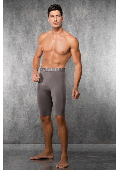 Mode Cool Doreanse Çok Uzun Erkek Sporcu Boxer 1785 Lacivert