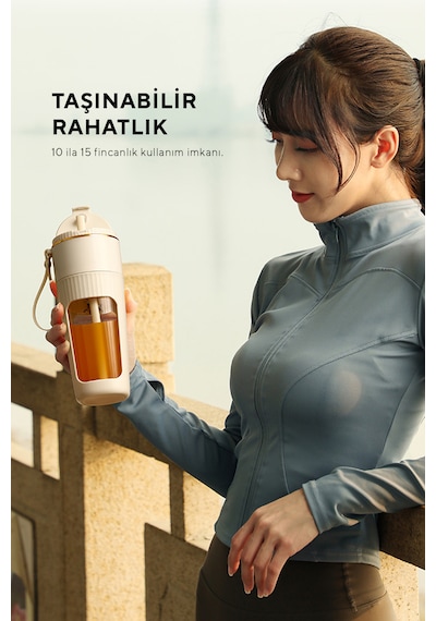 Fressi FR-BL0318  Taşınabilir Şarjlı Kişisel Smoothie Blender