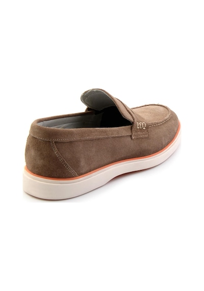 Bambi Kum Hakiki Deri Erkek Loafer Ayakkabı E01054184802 Kum