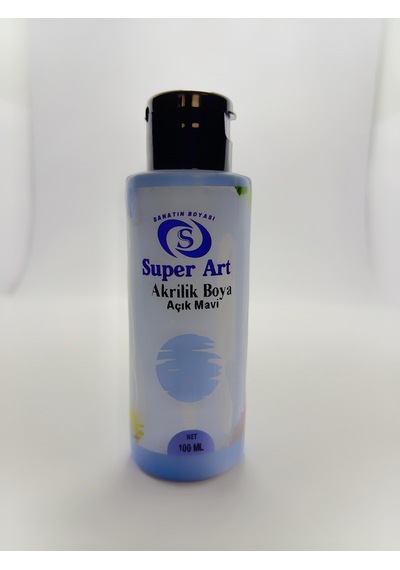 Superart Akrilik Boya Açık Mavi Açık Mavi