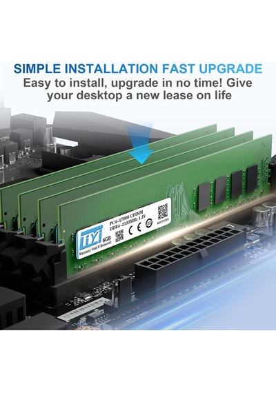 Ram 8gb 1x8gb Ram 288pin Cl15 1.2v Ddr4 2133mhz Pc4-17000 Dram Udımm Masaüstü Bellek Pc Ram Bilgisayar Bellek Yük