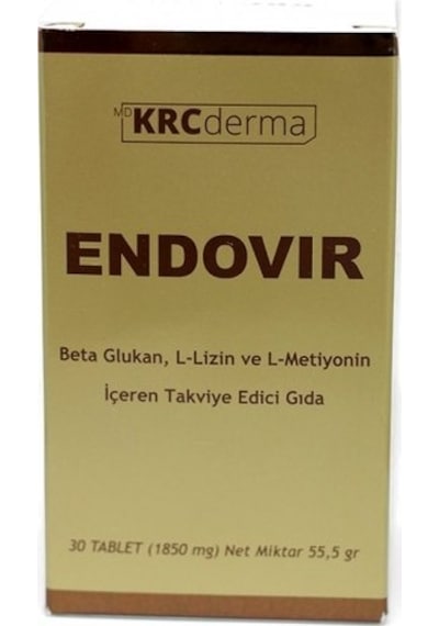 Krc Derma Endovir Takviye Edici Gıda 30  Tablet