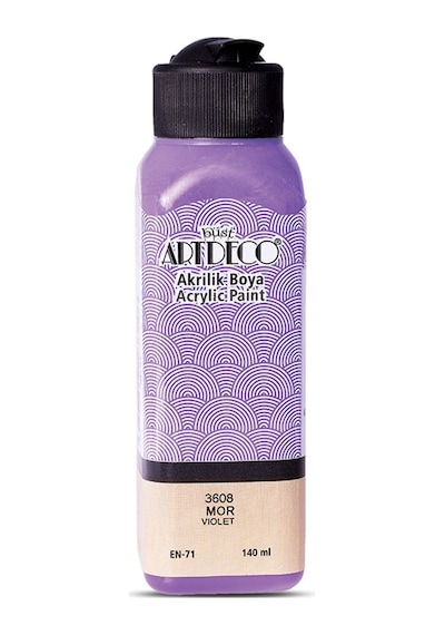 Artdeco Akrilik Boya 140 Ml Mor 3608