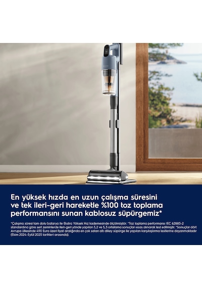 Electrolux Ultimate 900 EP91B21WET Şarjlı Dikey Süpürge