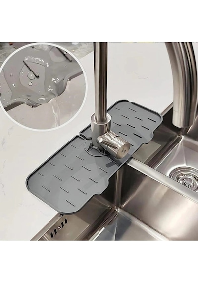 Su Tutucu Musluk Matı -mutfak Ve Banyo Için Koruyucu Lavabo, Musl
