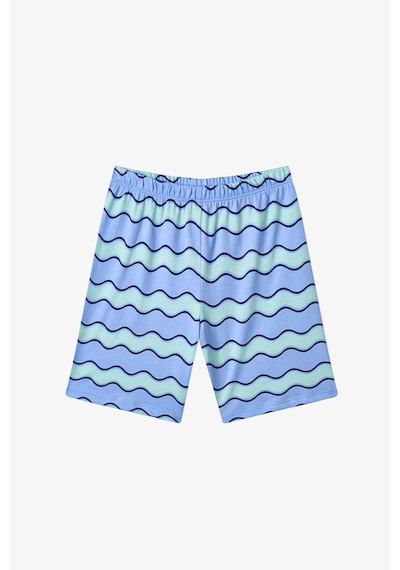 Penti Mavi Erkek Çocuk Blue Waves Pamuklu 2'li Pijama Takımı