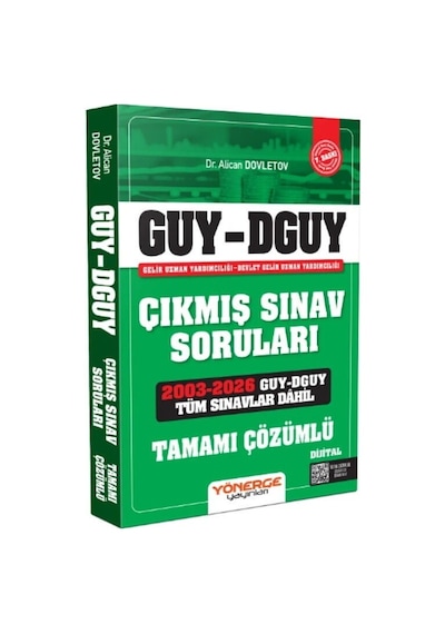 Guy Dguy Gelir Uzman Yardımcılığı Çıkmış Sınav Soruları Yönerge Yayınları