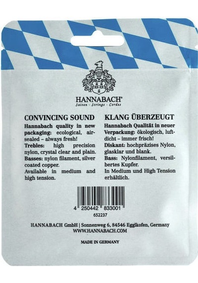 Hannabach 500 Mt Klasik Gitar Teli Hannabach 500 Mt Klasik Gitar Teli