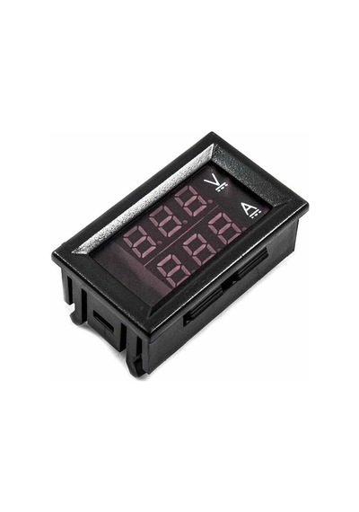 Tls Robotik 0.28 İnç 100v 50a Çift Ledli Kırmızı Voltmetre Ve Mavi Ampermetre