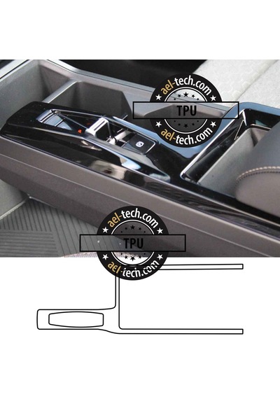 Ssangyong Torres / Actyon Uyumlu Vites Etrafı Piano Black Tpu Kor