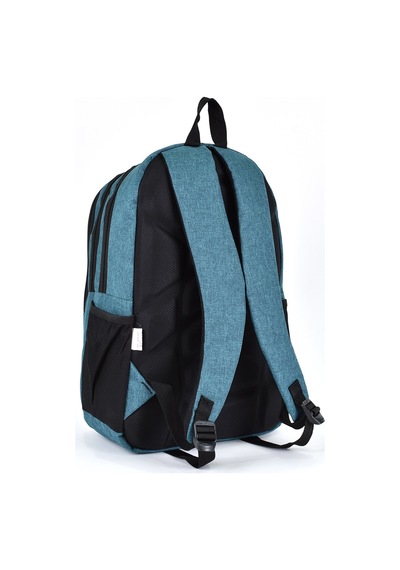 Elatae Unisex Ortopedik Çok Gözlü Günlük Seyahat Okul Sırt Çantası Mavi 5057