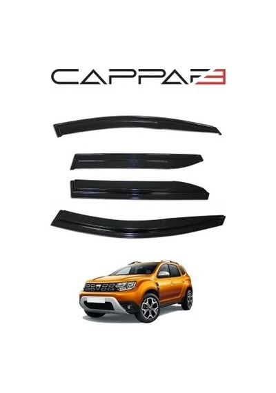 Dacia Duster 2018-2024 Yıl Aralığı Uyumlu Cam Rüzgarlığı 4 Parça