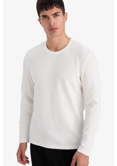 Defacto Slim Fit Dar Kesim Bisiklet Yaka Sweatshirt G2605ax25auwt32 Beyaz-wt32 Defacto Slim Fit Dar Kesim Bisiklet Yaka Sweatshirt G2605ax25auwt32 Beyaz-wt32