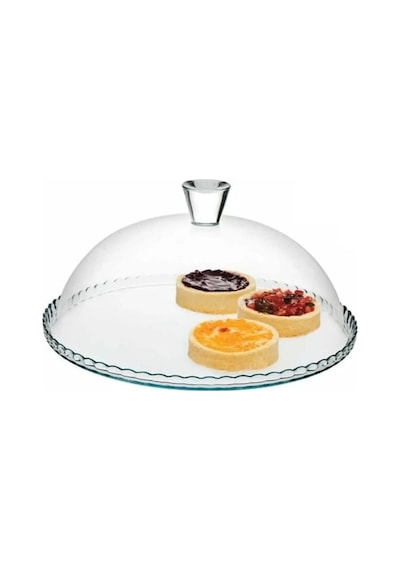 95198 Patisserie Kek Fanusu Cam Ayaksız