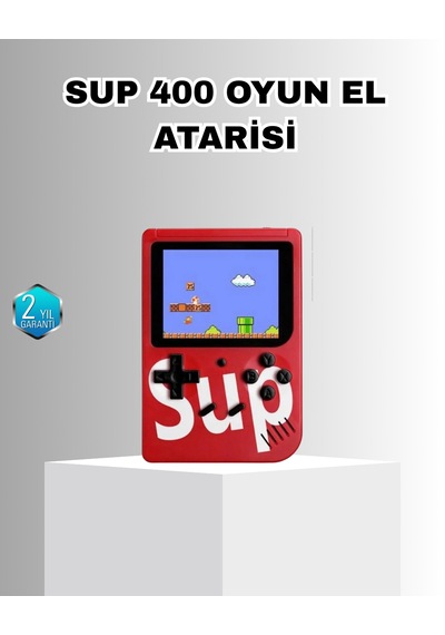 Sup - 402 - Game Box El Konsolu 500 Oyunlu, Tv Bağlantılı, 5 Saat - Spt-gld - Oyun Süresi