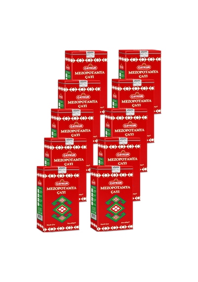 Mezopotamya Çayı 400 Gr. Teneke Kutu 400 Gr. Onlu Paket