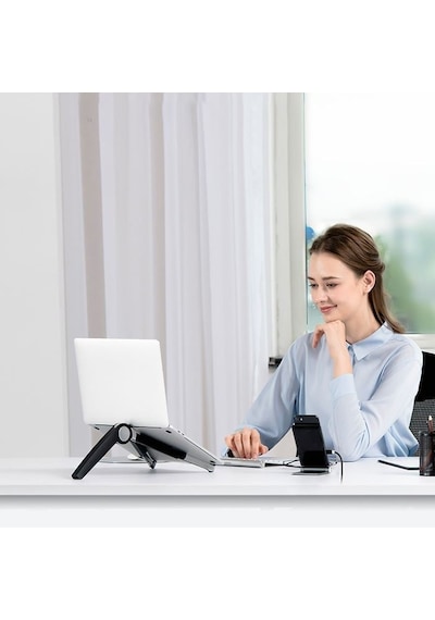 Portatip Ayarlı Laptop Notebook Apple Uyumlu iPad Yükseltici Tutucu Cin211