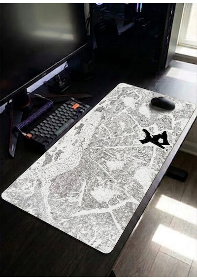 Derdenix Anime Series: Naruto Pain İcon Edition 90x40 Mousepad Çok Renkli