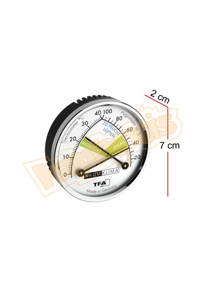 Tfa Analog Termometre Higrometre 3 N11.995