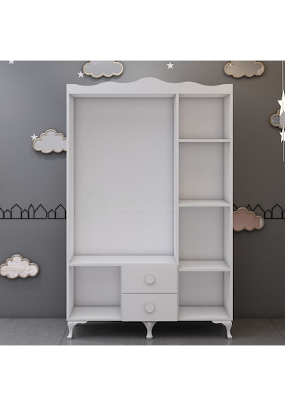 Garaj Home Uykucu 3 Kapaklı Dolap