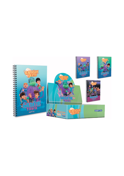 Gıpta Rafadan Tayfa Sp.a6 Karton Kapak Defter Stand