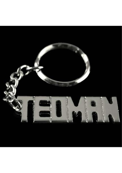 Teoman - 546 - - Nazblsmm - İsimli Anahtarlık Çok Renkli