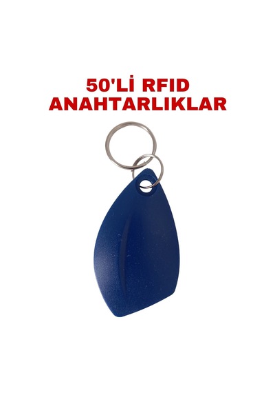 Sr-603 Yazılabilir Ve Kopyalanabilir Mifare Rfıd Anahtarlık 13.56 Mhz Keyfob Geçiş Kontrol Çipi 50 Adet