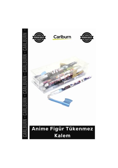 Kalem Koleksiyonluk Tasarım Premium Kalite Ofis Hediye Kırtasiye Anime Figür Tükenmez Kalem