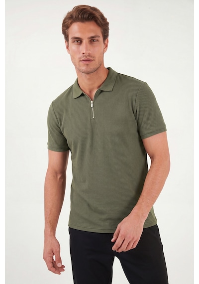 Buratti Erkek Polo Yaka T Shirt 5902738 Haki Haki