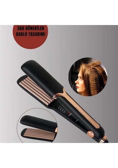 Dempower Dp-134 Saç Tost Makinesi Hızlı Isınma Ve Ayarlanabilir Isı Kontrolü