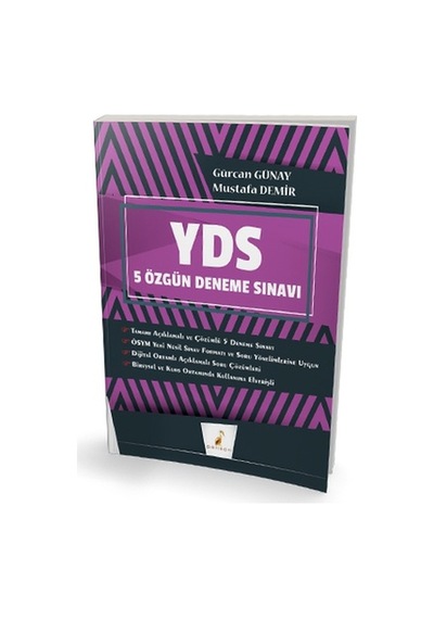 YDS 5 Özgün Deneme Sınavı  -  Gürcan Günay  -  Pelikan Yayınları