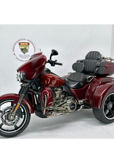 Harley Dav. 2021 Cvo Tri Glide 1:12 Diecast Motosiklet Model Lisanslı