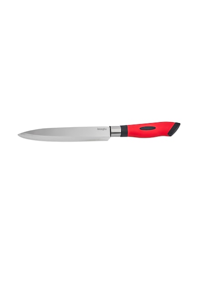 Chefline Pro 5 Parça Mutfak Bıçak Seti + Meyve Bıçağı Hediyeli Paslanmaz Çelik Kırmızı