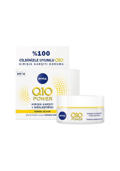 Nivea Q10 Power Kırışık Karşıtı Sıkılaştırıcı Gündüz Bakım Kremi 50 ML