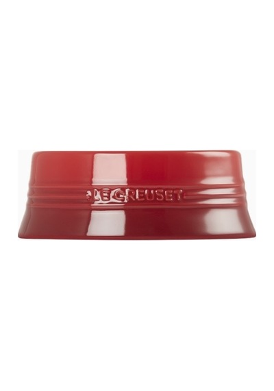 Le Creuset Seramik Lüks Tasarım Evcil Hayvan Mama Kabı 18 Cm Seramik Mama & Su Kapları Kırmızı