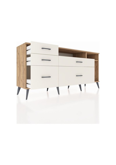 Hyperion Konsol 2 Raflı 5 Çekmeceli 176x44x83 Çam-çam/aytaşı Çam/aytaşı Hyperion Konsol 2 Raflı 5 Çekmeceli 176x44x83 Çam-çam/aytaşı Çam/aytaşı