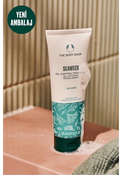 The Body Shop Seaweed Karma Ciltlere Özel Yağ Dengeleyici Yüz Yıkama Jeli 125 Ml