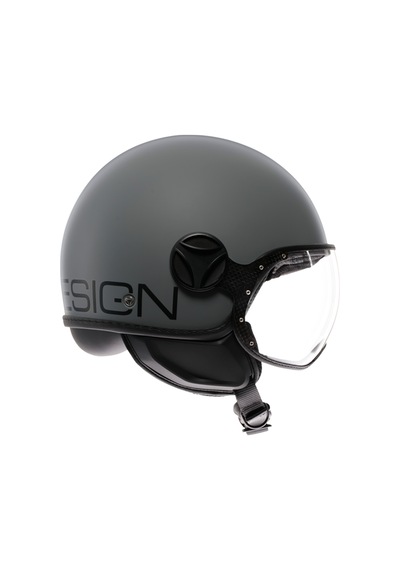 Momo Kask/ Fgtr Classıc Mono Matt Grey/black Çok Renkli