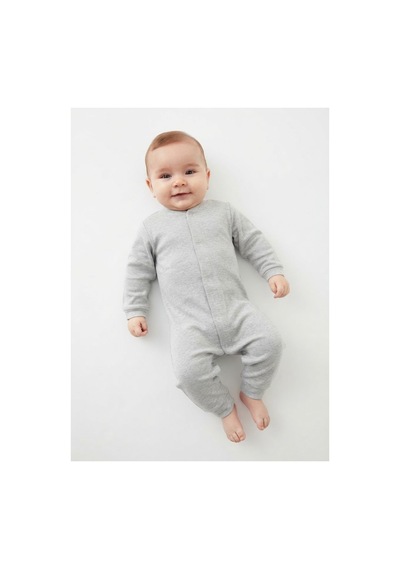 Gülerçocuk Unisex Bebek Tulumu Uzun Kollu Çıtçıtlı Pamuk Penye Likrali Soft Yenidoğan Bebek Tulumuu Gri Gri Gülerçocuk Unisex Bebek Tulumu Uzun Kollu Çıtçıtlı Pamuk Penye Likrali Soft Yenidoğan Bebek Tulumuu Gri Gri