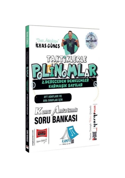Yargı Yayınları Ayt Adayları Ve Ara Sınıflar İçin Taktiklerle Polinomlar 2. Dereceden Denklemler Konu Anlatımlı Soru Bankası