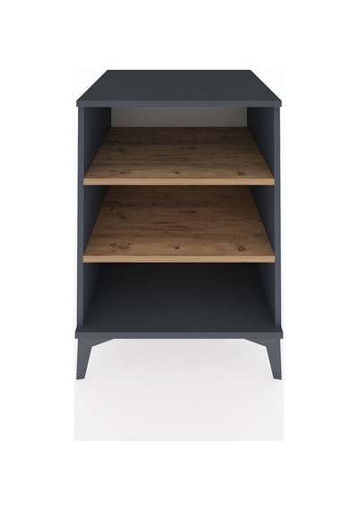 Kronos Komodin 2 Raflı 60x59x80 Antrasit-çam Antrasit