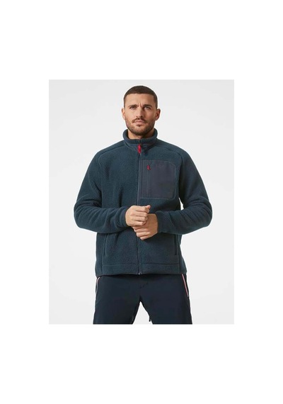Helly Hansen Panorama Pile Block Jacket Erkek Lacivert Polar Hha.49460.hha.598
