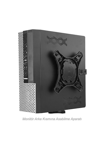 Everest S102 130W Mini Itx Bilgisayar Kasası Siyah