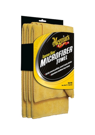 Meguiars Supreme Shine Mikrofiber Silme Bezi 40 x 60 CM 3'lü