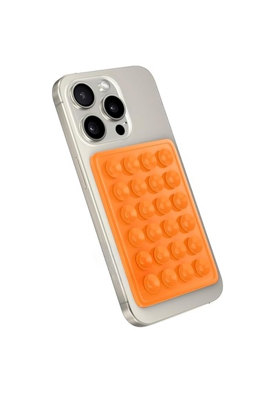 Nettech Vantuzlu Telefon Tutucu Telefon - Turuncu