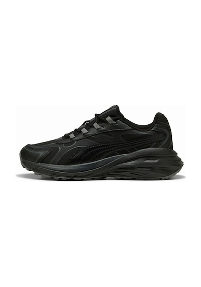 Puma Unisex Hypnotic Ls Abrupt Kalın Tabanlı Sneaker - Siyah 4221490