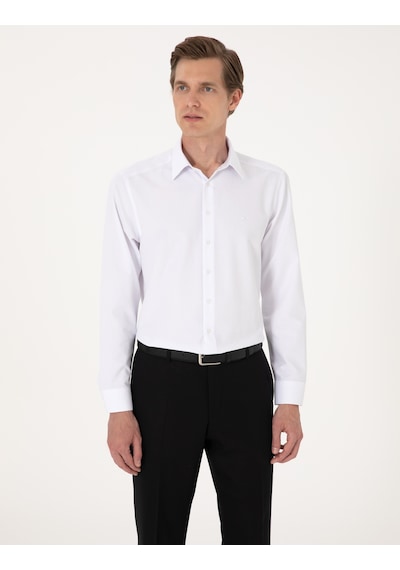 Pierre Cardin Erkek Beyaz Gömlek Basic 50316742-vr013 Beyaz Pierre Cardin Erkek Beyaz Gömlek Basic 50316742-vr013 Beyaz