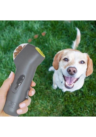 Plentiful Kedi Ve Köpekler İçin Hazneli Mama Fırlatma Oyuncağı Yem Atıcı Aparat